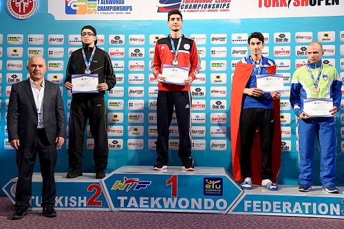 Azerbaijani fighters win two golds at European Clubs Taekwondo Championships